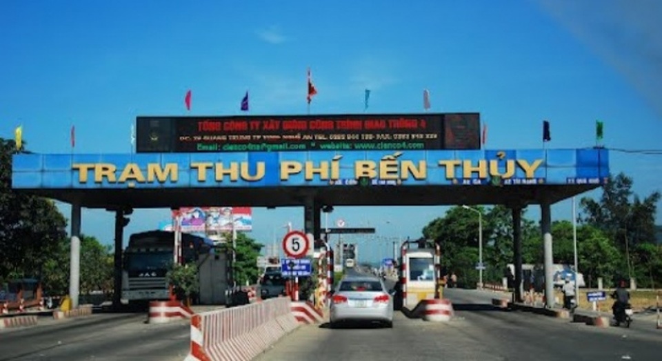 Doanh thu thu phí của Cienco 4 tăng "chóng mặt" nhờ BOT Bến Thủy - 1 Năm 2015, mảng thu phí góp khoảng 213 tỷ đồng vào doanh thu Cienco 4