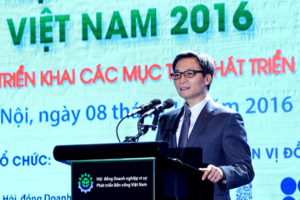 Phó Thủ tướng kể chuyện trực tiếp “phỏng vấn”... bác xe ôm - 1 Phó Thủ tướng Vũ Đức Đam: Điều quan trọng mục đích của Chính phủ là thay đổi bản chất quản trị cũng như sứ mệnh của DN Nhà nước để phát triển bền vững chứ không phải kinh doanh kiếm tiền (ảnh: VGP)