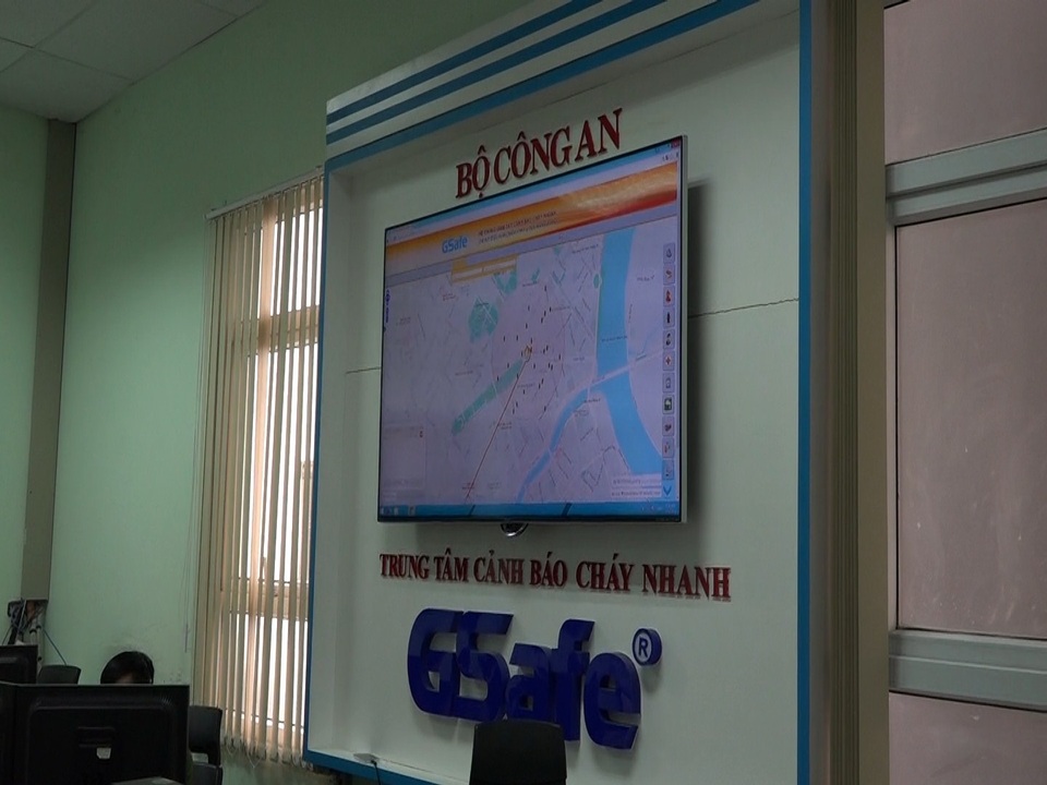 Màn hình chính của trung tâm.