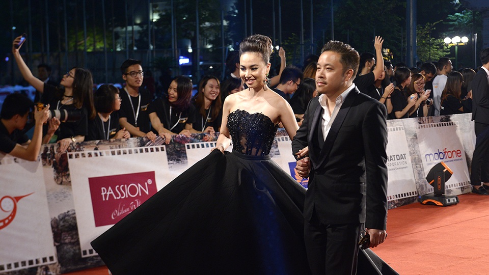 Victor Vũ và Đinh Ngọc Diệp.