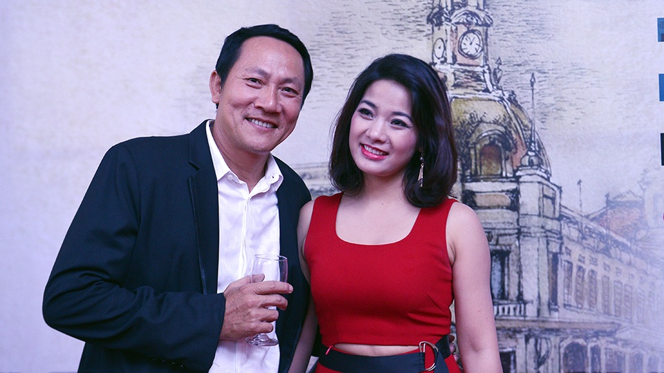 Nam diễn viên Hoàng Hải và Thu Hằng.