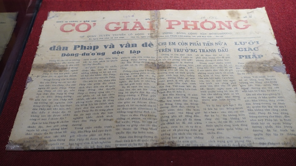 Báo Cờ giải phóng số 19.