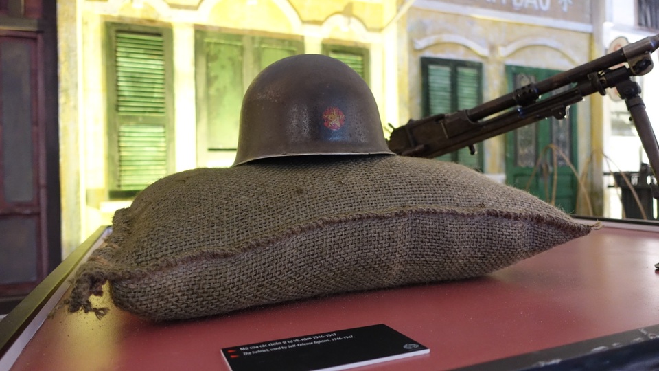 Mũ của các chiến sĩ tự vệ 1946 - 1947.