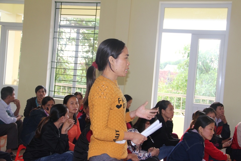 
Nhiều người dân chưa thôi ấm ức, yêu cầu xã công khai lời xin lỗi trên loa phát thanh xã.
