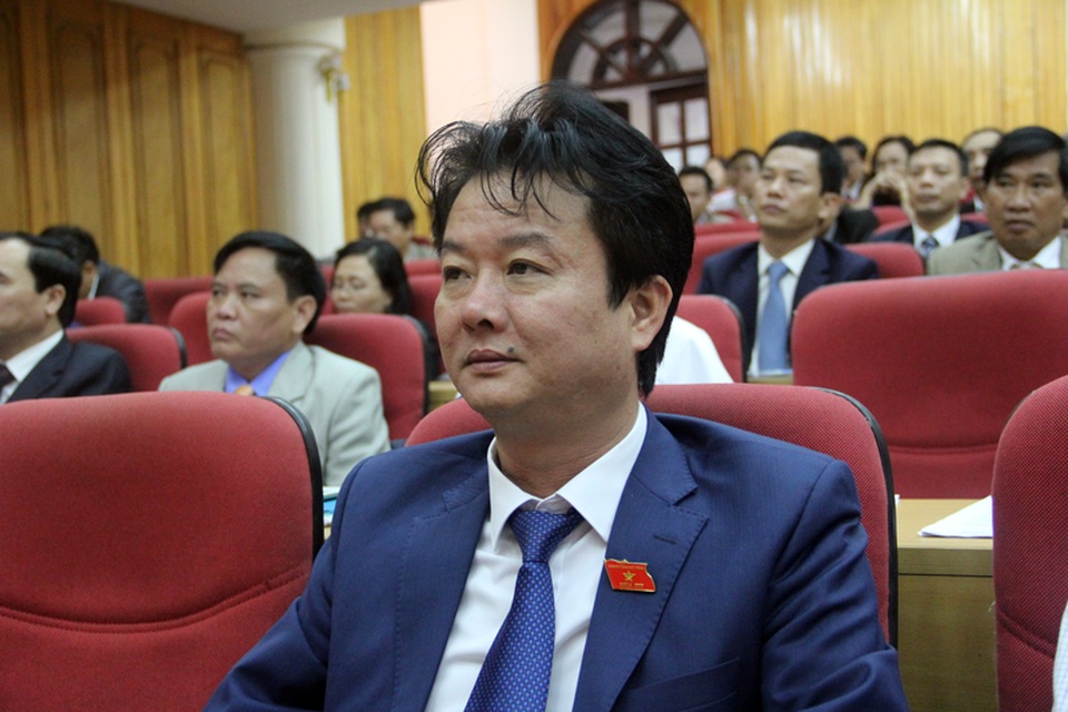 
Ông Trần Báu Hà, Bí thư Huyện ủy Nghi Xuân (ảnh: Văn Dũng)
