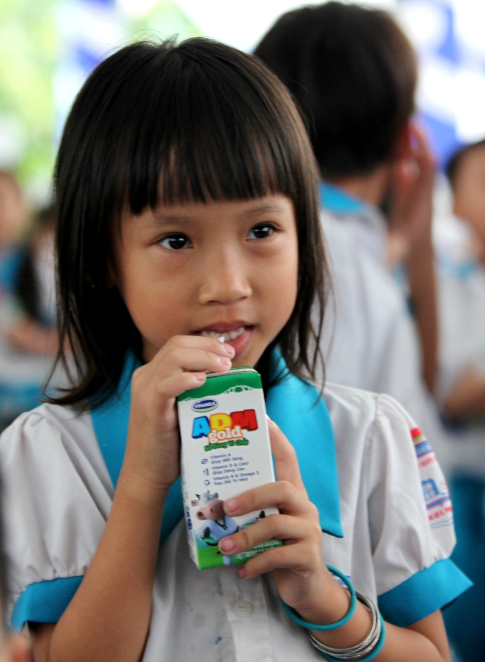 Quỹ sữa Vươn cao Việt Nam và Vinamilk tiếp tục trao tặng sữa cho trẻ em tại Cần Thơ - 3 Từ năm 2008 đến nay, trải qua 9 năm hành trình Quỹ sữa Vươn Cao Việt Nam, Vinamilk đã đem đến cho hơn 373 ngàn trẻ em khó khăn tại Việt Nam gần 30 triệu ly sữa, tương đương 120 tỷ đồng (ảnh: Đặng Kim Phương)