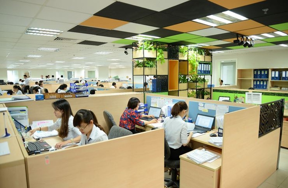 Không gian làm việc của nhân viên cần được trang bị đầy đủ trang thiết bị, thoáng đãng