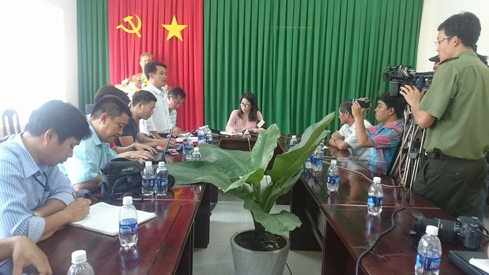 Vụ học viên cai nghiện trốn trại tại Vũng Tàu: Đề nghị khởi tố - 1 Các cơ quan chức năng tỉnh Bà Rịa - Vũng Tàu tiến hành công bố thông tin chính thức