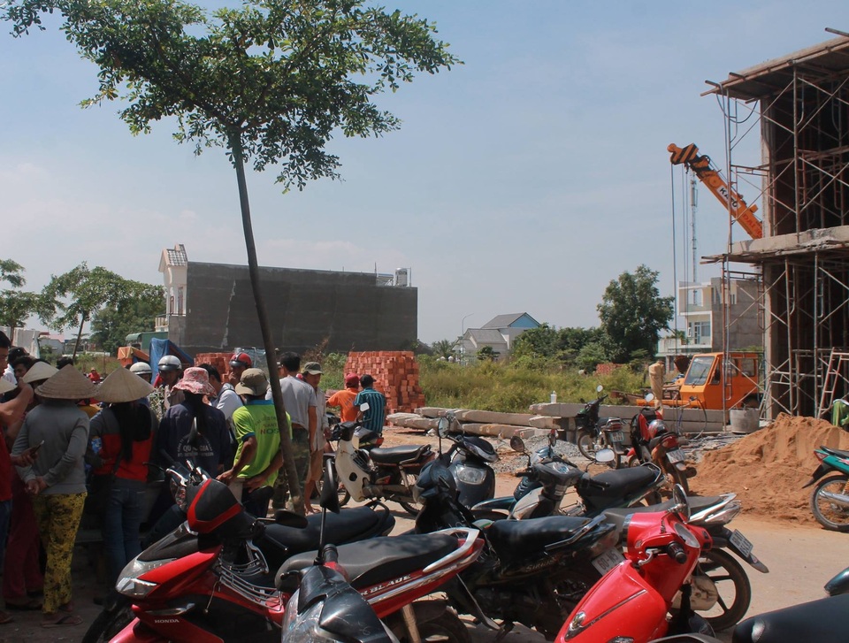Bị dây cáp vướng cổ, nam công nhân chết thảm - 1 Hiện trường nơi xảy ra vụ tai nạn lao động.