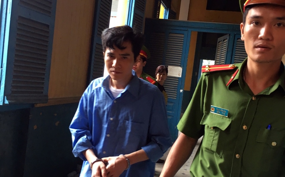 Bị cáo Nam tại tòa