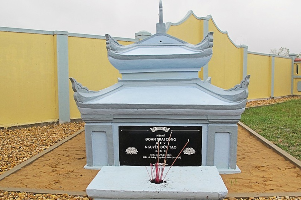 Hà Tĩnh: Khánh thành Lăng mộ danh nhân họ Nguyễn Đức lục chi - 3 Phần mộ Hiển tổ Đoan Trai công Nguyễn Đức Tạo – người có công cứu tế dân trong nạn đói thời Tự Đức thứ 5, 1852