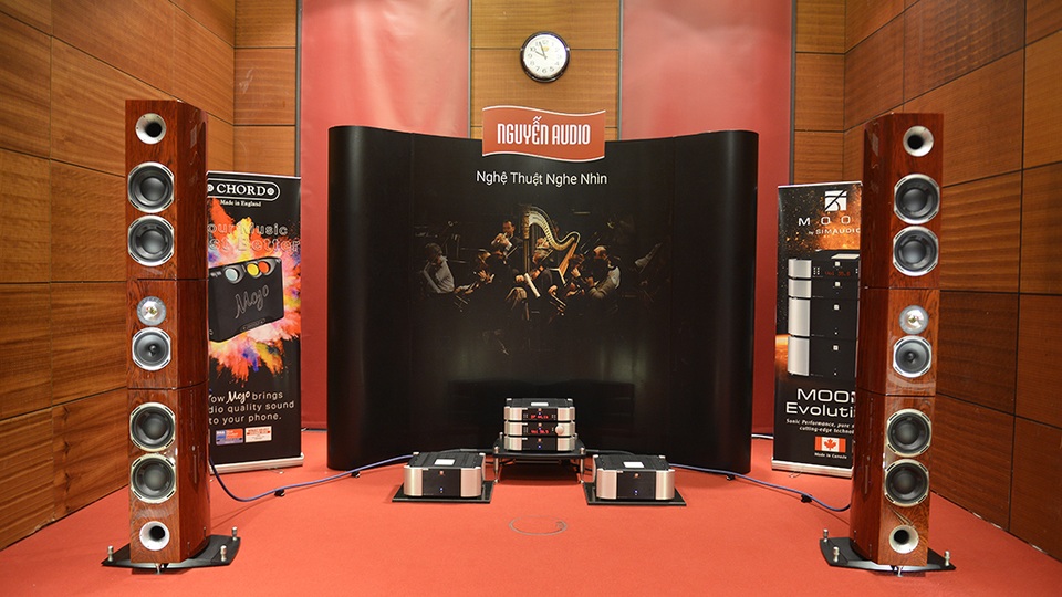 Phòng nghe của Nguyễn Audio.