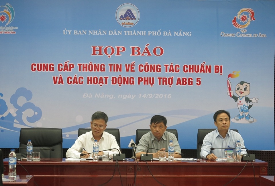 Đà nẵng họp báo công tác chuẩn bị cho ABG 5