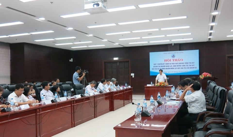 Nhiều ý kiến tâm tư về nhân tài được đưa ra tại Hội thảo về đào tạo và thu hút nguồn nhân lực chất lượng cao cuảTP Đà Nẵng