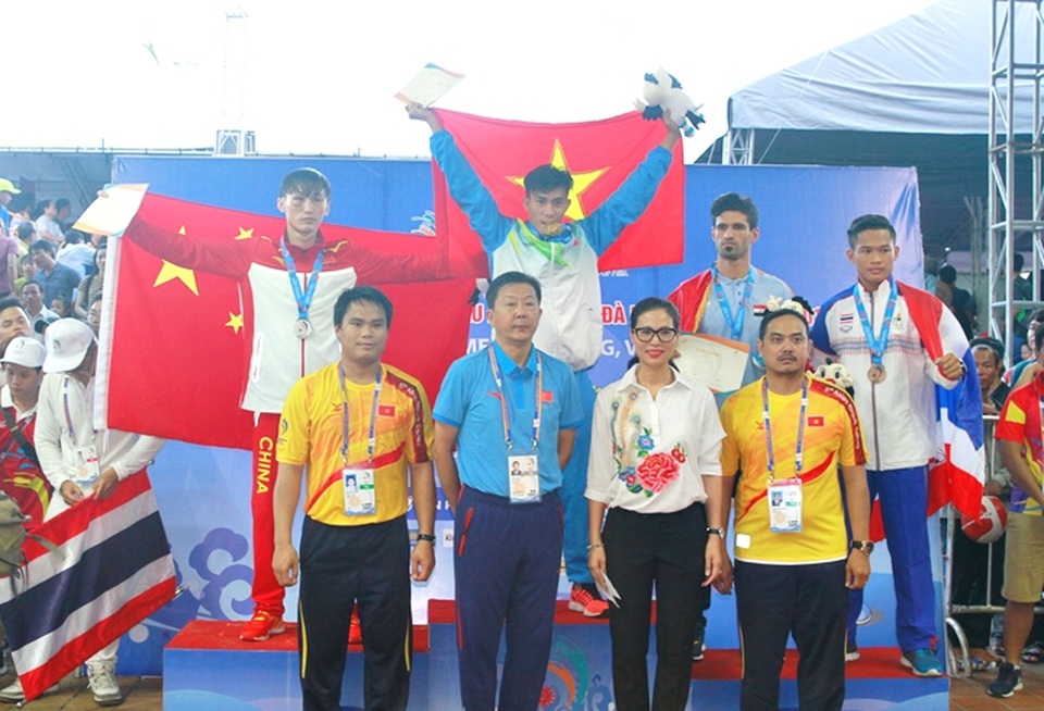 Liên tục chiến thắng với những cơn mưa huy chương vàng, thể thao Việt Nam nhất toàn đoàn trong bảng xếp hạng ABG 5