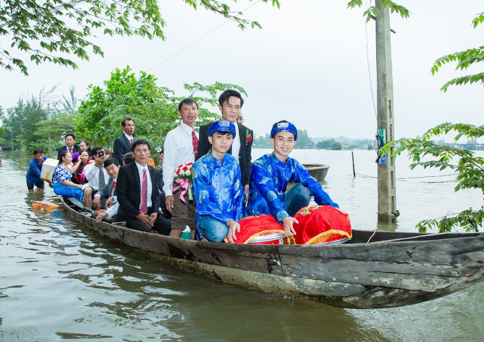 Đây được xem là đám cưới độc nhất xưa giờ ở xứ biển Bình Chánh