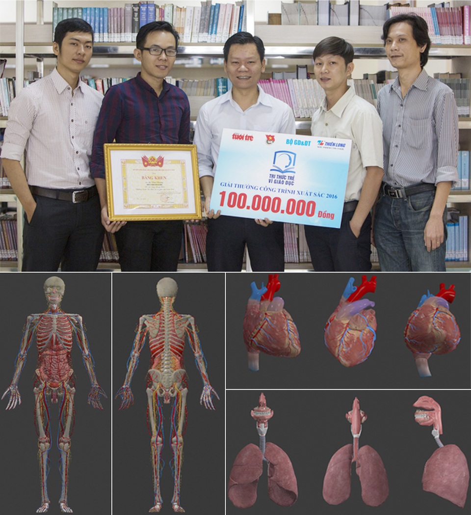 ĐH Duy Tân: Hồ sơ vào ngành Bác sĩ Đa khoa tăng gần gấp đôi - 3 Ứng dụng Công nghệ Mô phỏng 3D về Giải phẫu học được tuyên dương Ý tưởng Xuất sắc bởi chương trình “Tri thức trẻ vì Giáo dục”