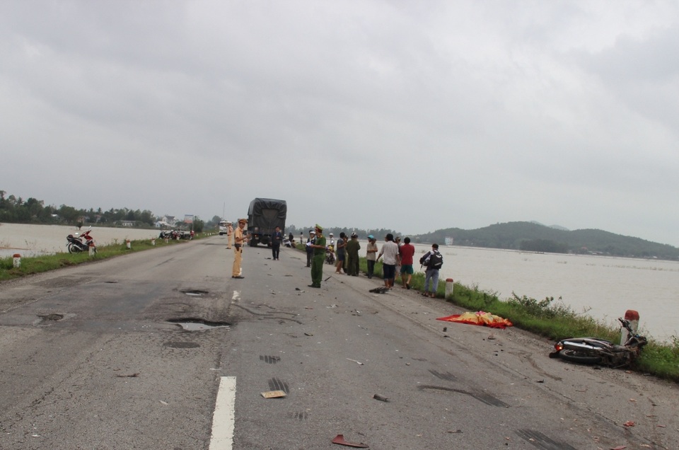 Hiện trường vụ tai nạn