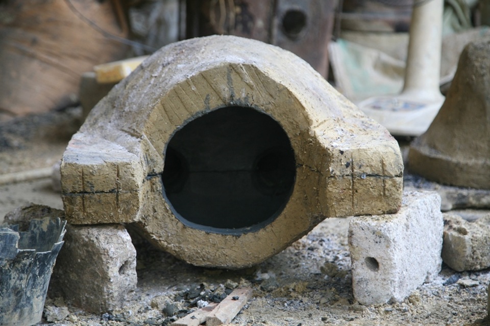 Một chiếc khuôn khô hoàn thiện