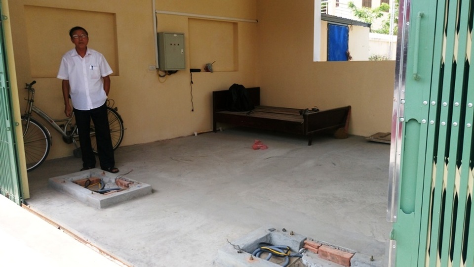 Phía công ty CP vận tải Nam Trực đã tháo dỡ các thiết bị, biển hiệu, liên quan đến trạm cấp xăng dầu nội bộ và cam kết không tái phạm việc làm trên