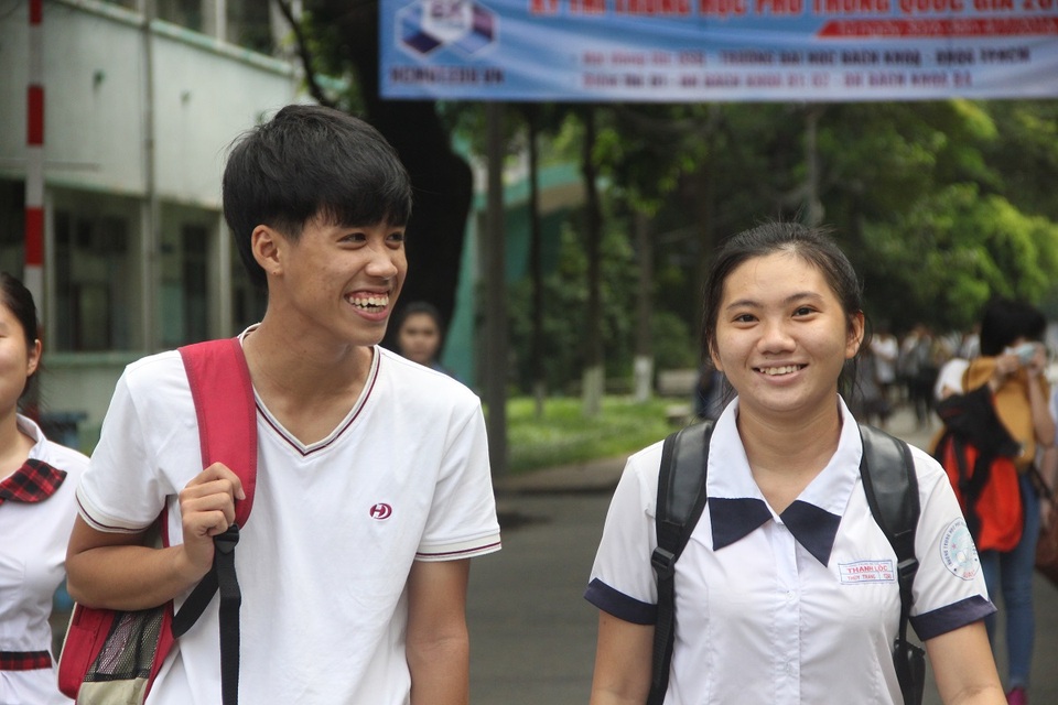TPHCM chính thức triển khai chuẩn bị thi THPT theo phương án của Bộ GD-ĐT - 1 Thí sinh ở TPHCM thi THPT quốc gia năm 2016