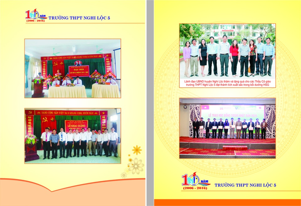 Trường THPT Nghi Lộc 5 - 10 năm một chặng đường.