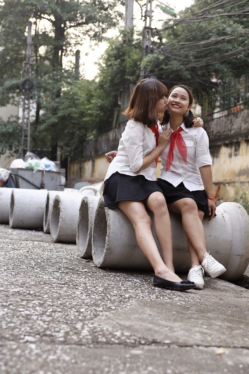 Tình bạn là điều không thiếu ở lớp chúng em