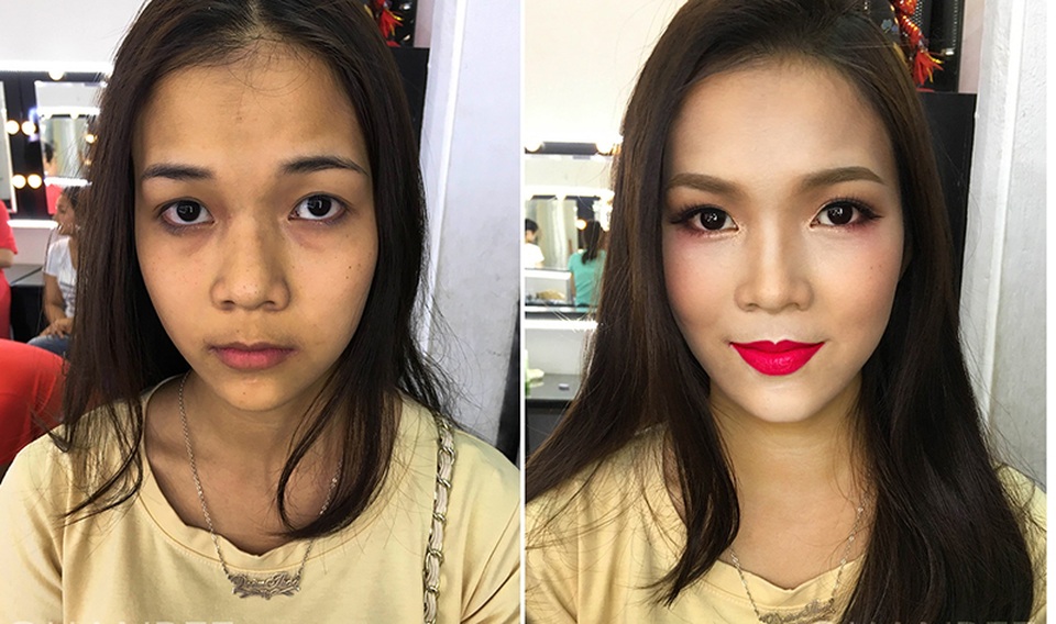 Chùm ảnh "thật không thể tin được" sự ảo diệu của trang điểm - 7 Nhìn có sức sống hơn.