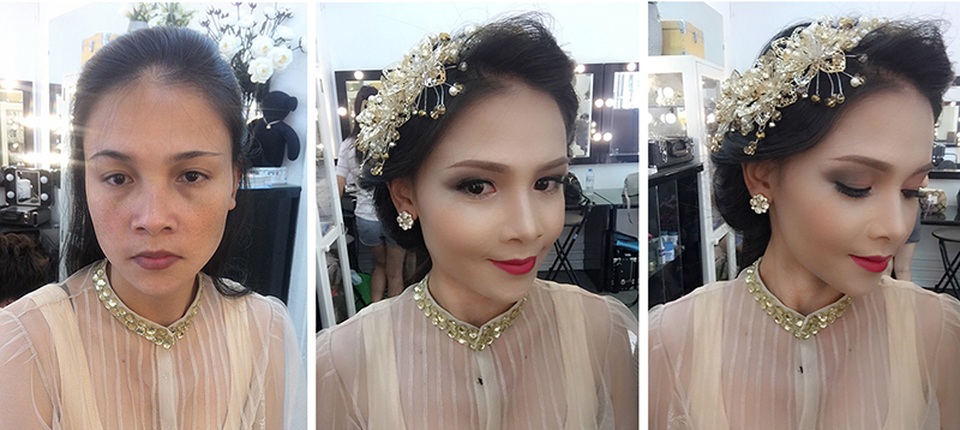 Chùm ảnh "thật không thể tin được" sự ảo diệu của trang điểm - 10 Trang điểm cũng có thể khiến các bạn gái ăn gian tuổi tác.