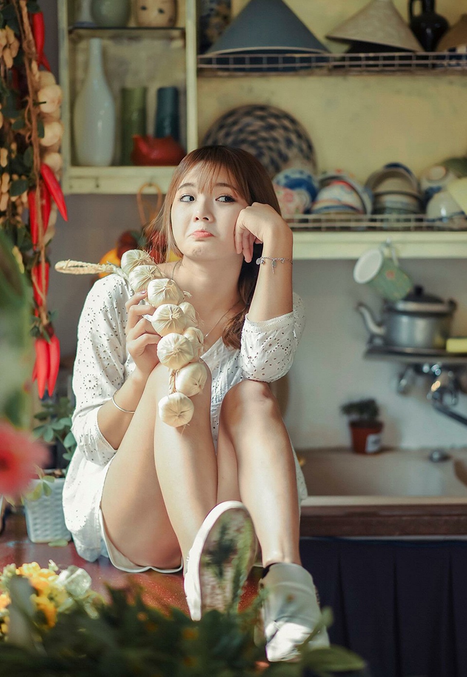 Dù còn rất trẻ nhưng Thu Hương không ngại thử thách và sẵn sàng học hỏi.