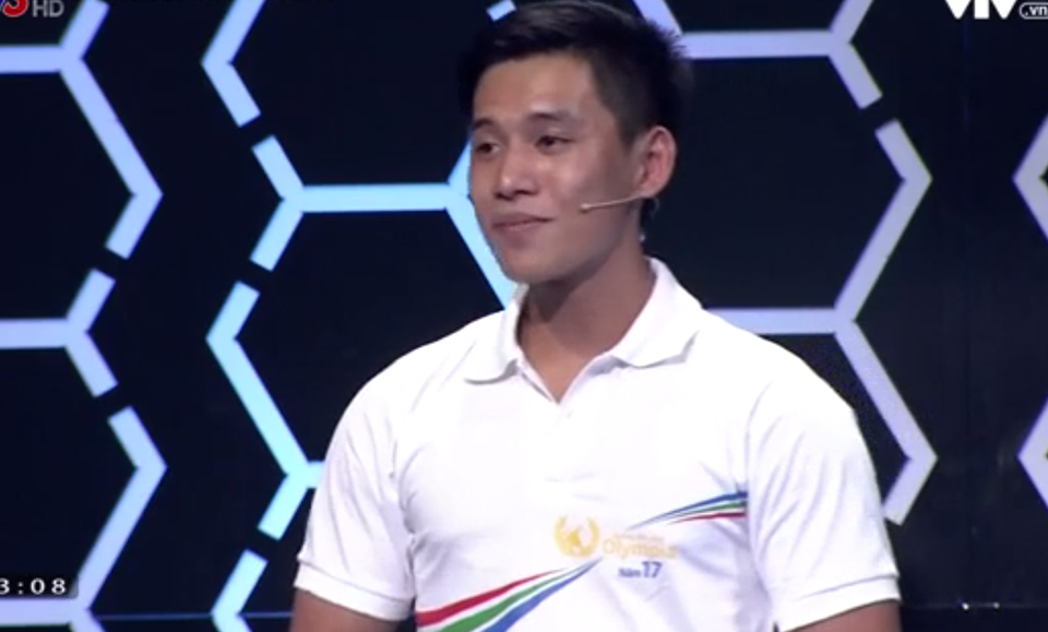 Cậu học trò điển trai gây chú ý trong cuộc thi Đường lên đỉnh Olympia - 1 Thí sinh Hoàng Long - người gây chú ý trong cuộc thi Olympia vì điển trai