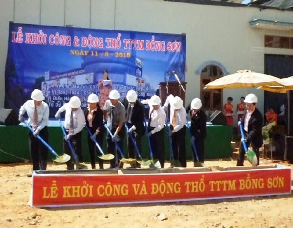 Sau hơn 1 năm khởi công và động thổ...