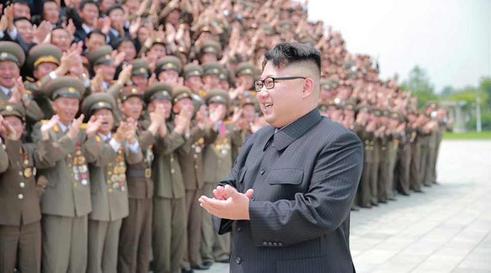 Triều Tiên hô hào tăng cường sức mạnh hạt nhân - 1 Nhà lãnh đạo Triều Tiên Kim Jong-un (Ảnh: Reuters)