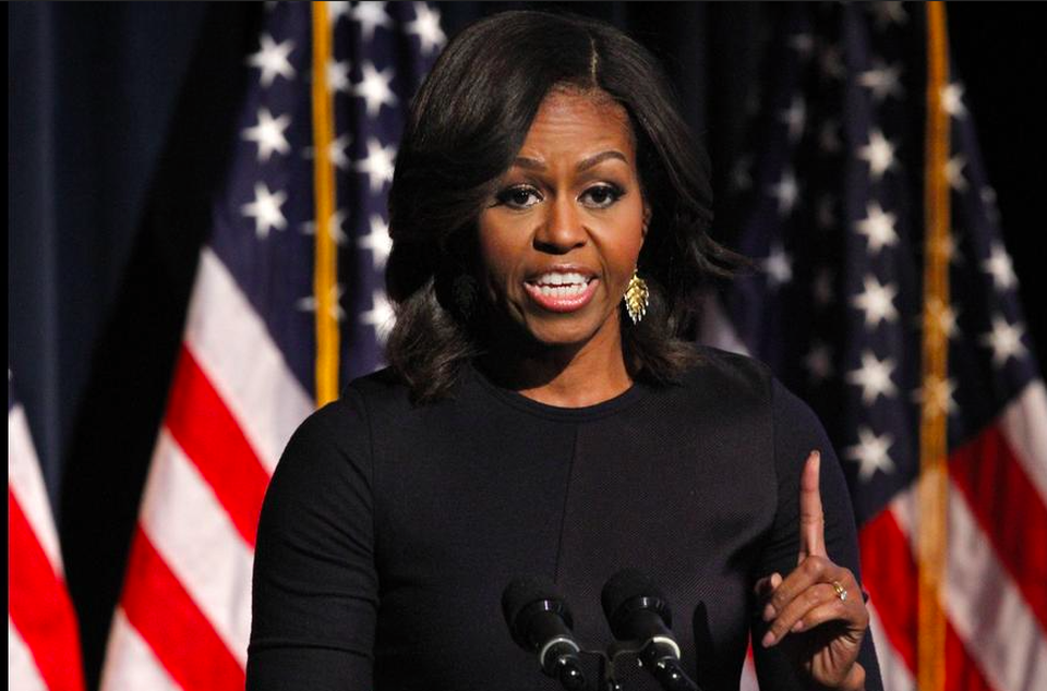 Đệ nhất phu nhân Mỹ “choáng váng” vì phát ngôn thô tục của ông Trump - 1 Đệ nhất phu nhân Mỹ Michelle Obama (Ảnh: Blaze)