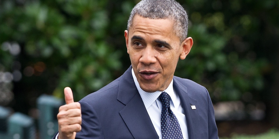 Nhìn lại 6 kỳ bầu cử tổng thống gần đây của Mỹ - 1 Tổng thống Barack Obama (Ảnh: Huffington Post)