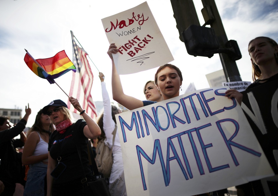 Biểu tình phản đối ông Trump đắc cử tiếp tục lan rộng tại Mỹ - 2