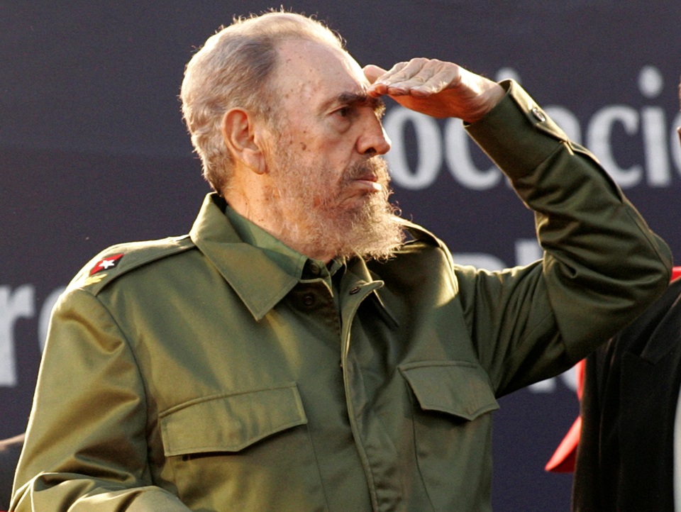 Lãnh tụ Cuba Fidel Castro (Ảnh: Reuters)