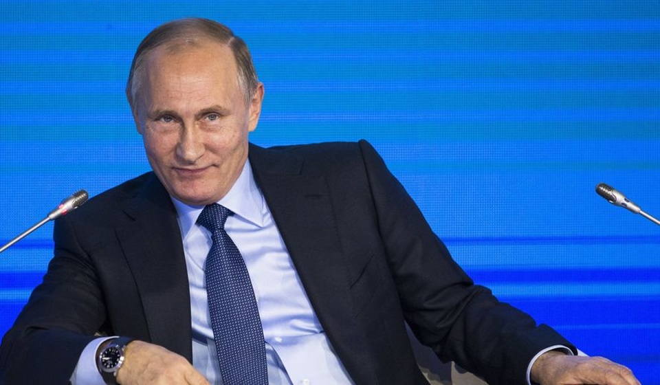 Ông Putin giải đáp câu hỏi của bé gái về tổng thống Nga - 1 Tổng thống Nga Vladimir Putin (Ảnh: Washington Times)