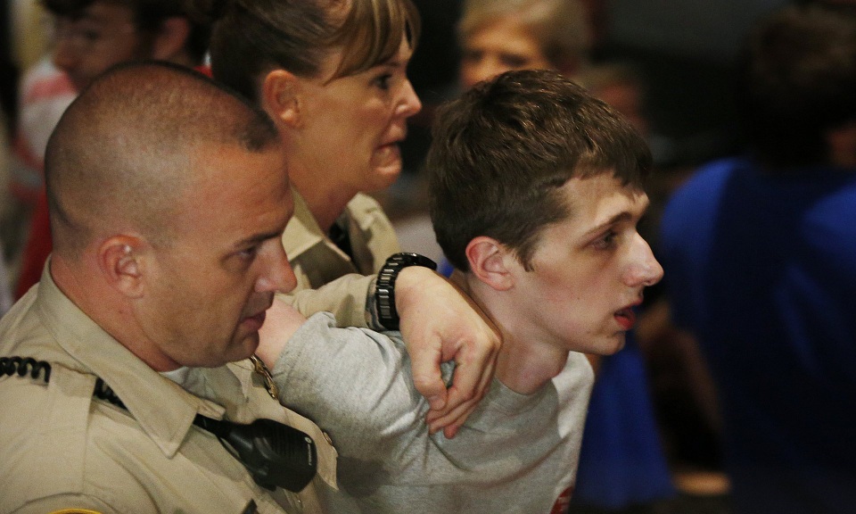 Steven Sandford bị bắt sau khi bị phát hiện có ý đồ mưu sát ông Donald Trump tại Las Vegas (Ảnh: Guardian)