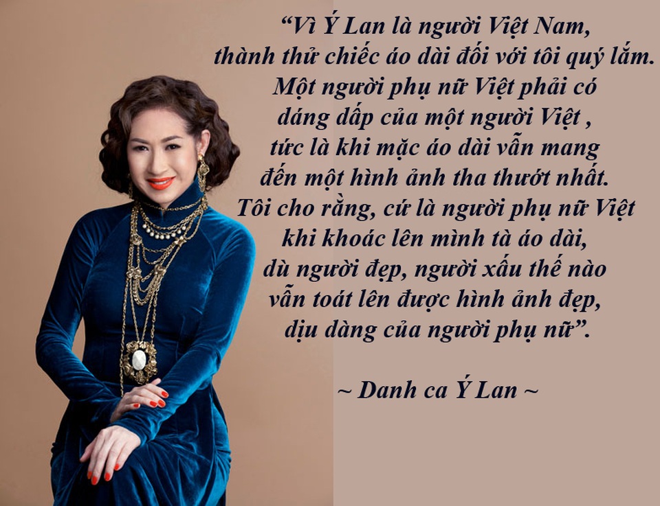 Những buồn vui trong cuộc đời nghệ sĩ - 11 Ý Lan: “Hãnh diện mặc áo dài hát trước hàng chục ngàn khán giả Mỹ” - Nữ danh ca hải ngoại nổi tiếng được mệnh danh Nữ hoàng sân khấu tự hào, hãnh diện kể về khoảnh khắc mặc chiếc áo dài đỏ Việt Nam hát trước hàng chục ngàn khán giả Mỹ. “Chiếc áo dài là những điều trân quý nhất đối với Ý Lan”, cô xúc động chia sẻ.