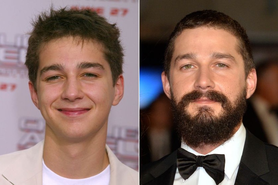 Nam diễn viên Shia LaBeouf (30 tuổi) của loạt phim “Transformers” gần như không thay đổi các đường nét trên gương mặt kể từ tuổi thiếu niên.