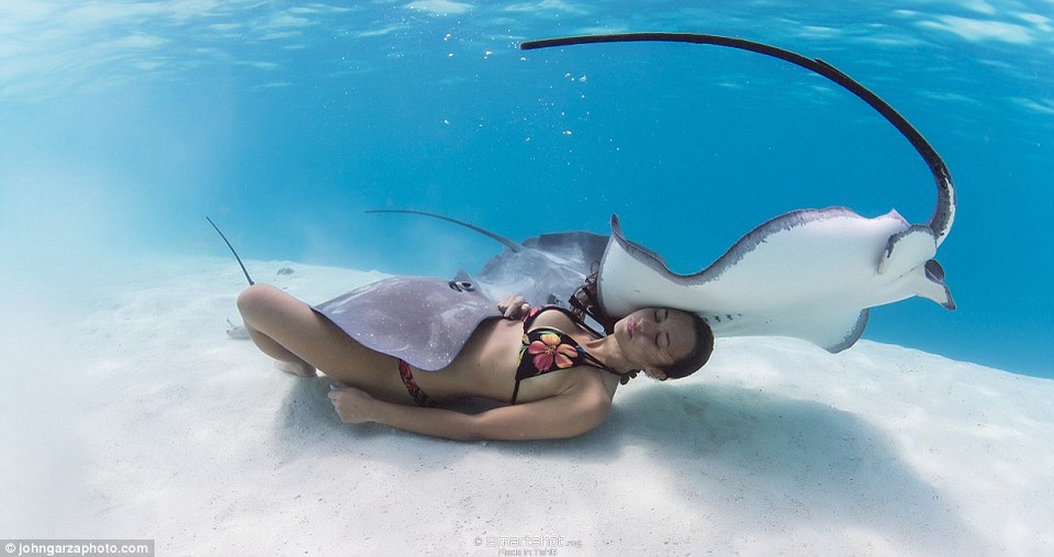 Rava Ray chưa bao giờ tính xem mình có thể nhịn thở trong bao nhiêu lâu, nhưng cô rất thích lặn một cách hoàn toàn thiên nhiên, khi không cần bất cứ dụng cụ nào hỗ trợ và cũng chẳng còn gì để ngăn cách cô và các loài sinh vật biển.