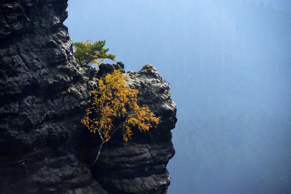 Ảnh chụp ở gần làng Hrensko, Cộng hòa Séc.