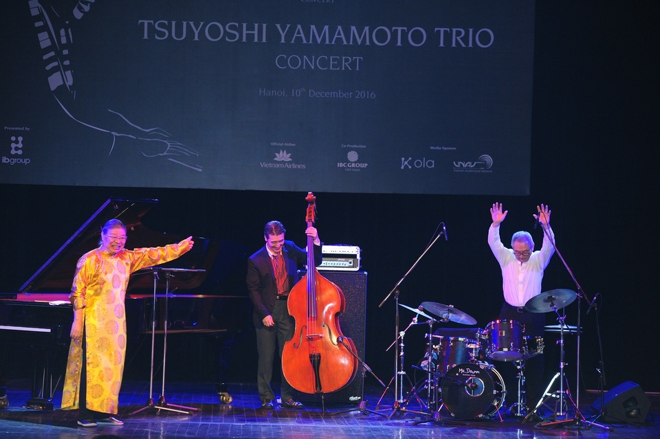 Huyền thoại nhạc Jazz Nhật Bản thăng hoa trên sân khấu Hà Nội - 15