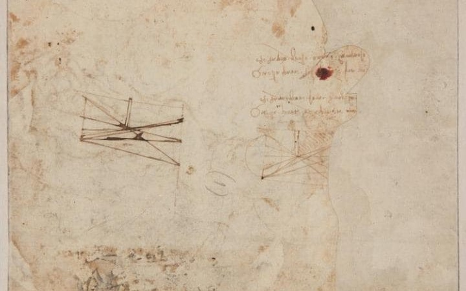 Bất ngờ tìm thấy bức vẽ của Leonardo da Vinci giá 363 tỷ đồng - 4 Ở mặt sau của bức vẽ, người ta còn thấy một nghiên cứu nhỏ của Da Vinci về những hình bóng được tạo ra dưới ánh nến cùng sự đan xen giữa ánh sáng và bóng tối.