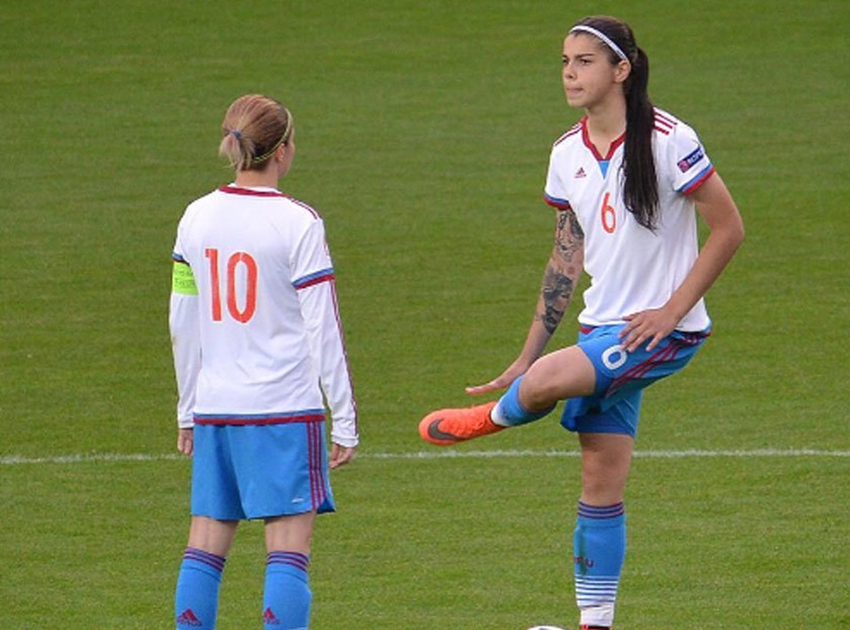 Đây là gương mặt nữ duy nhất góp mặt trong danh sách của Messi. Cô là phát hiện thú vị của bóng đá Nga và hiện đang thi đấu cho CLB Chertanovo.