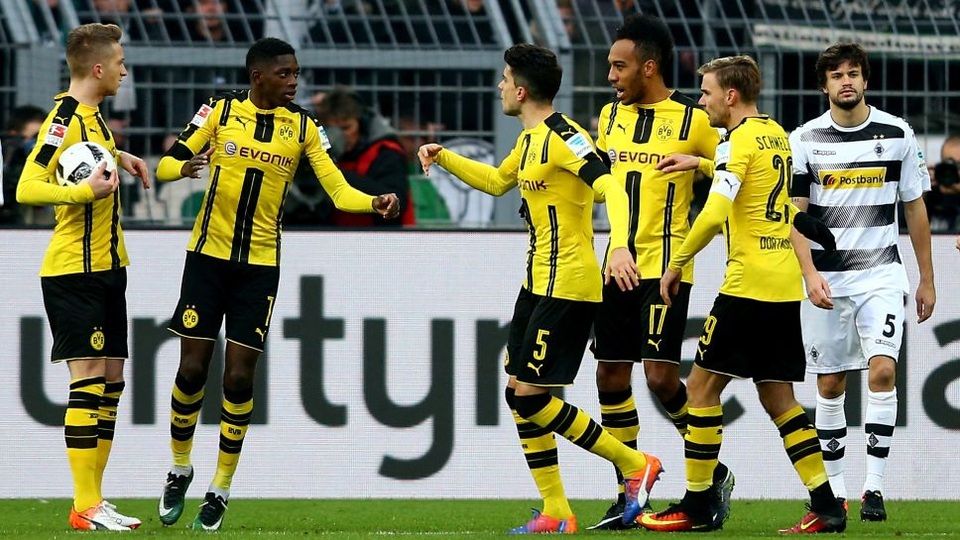 Marco Reus rực sáng, Dortmund vùi dập Gladbach - 1 Dortmund vùi dập Gladbach với tỷ số 4-1