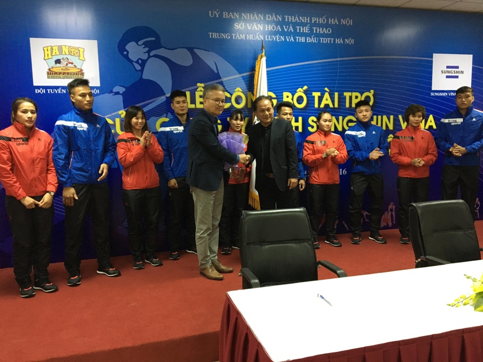 Đội tuyển vật Hà Nội nhận được sự đầu tư từ công ty nước ngoài