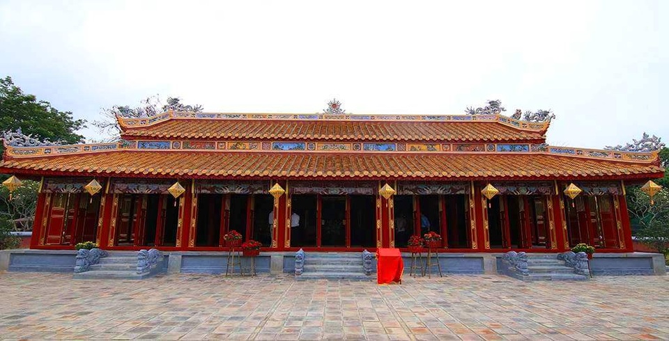 Hoàn thành tu bổ 1 trong 5 miếu thờ quan trọng của triều Nguyễn - 2 Khánh thành dự án bảo tồn, tu bổ di tích Triệu Miếu - 1 trong 5 miếu thờ quan trọng triều Nguyễn tại Huế