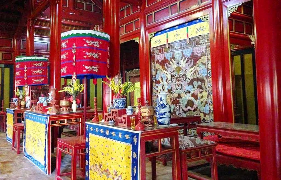 Hoàn thành tu bổ 1 trong 5 miếu thờ quan trọng của triều Nguyễn - 5 Án thờ phía nội điện